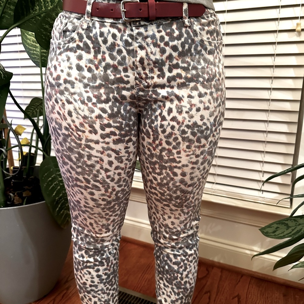 WilliamRast leopard jeans - Size 30